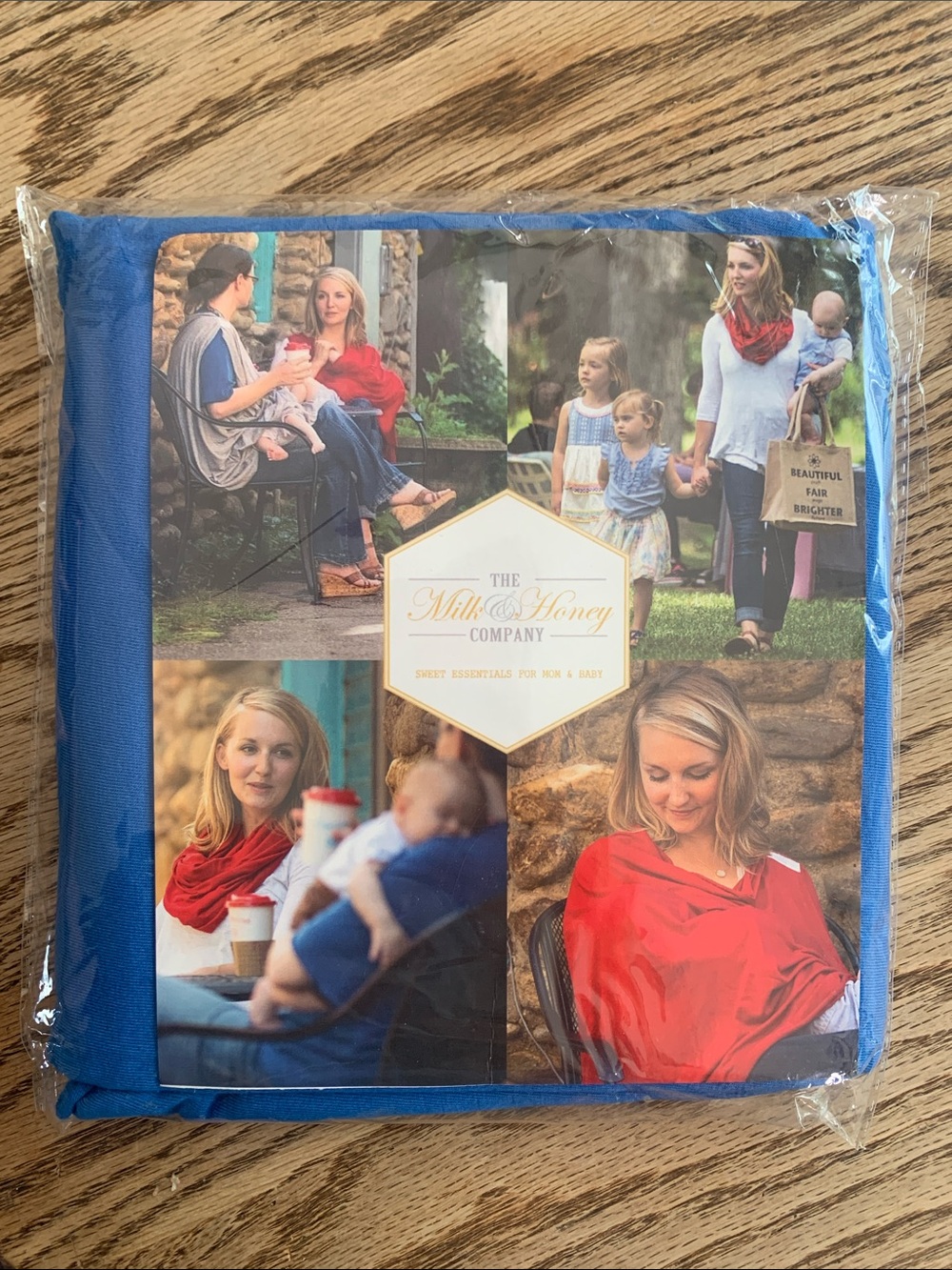 The Milk & Honey Company Nursing Cover in Royal Blue